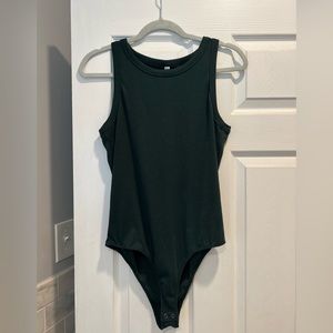 Size Large hunter green bodysuit